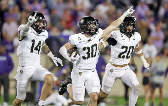 Sept. 6, 2025 — The Army Black Knights take on the Kansas State Wildcats of the Big 12 in the second half at Bill Snyder Family Stadium in Manhattan, Kansas. Photo: Danny Wild/Army football