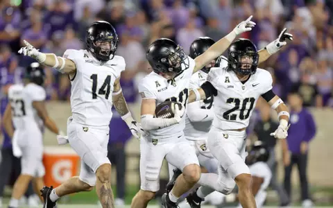 Sept. 6, 2025 — The Army Black Knights take on the Kansas State Wildcats of the Big 12 in the second half at Bill Snyder Family Stadium in Manhattan, Kansas. Photo: Danny Wild/Army football