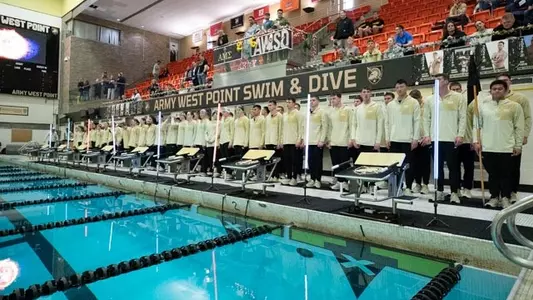 Swimming & Diving During the National Anthem