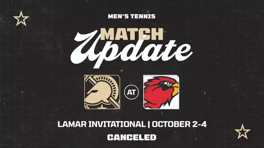 Men's tennis's Lamar Invitational 2026 matches canceled
