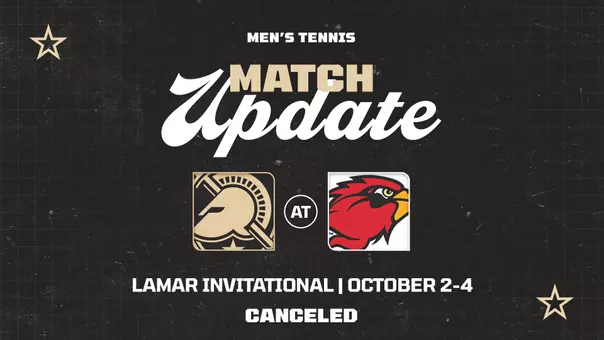 Men's tennis's Lamar Invitational 2026 matches canceled