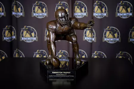 The Rimington Trophy will be part of the Homecoming festivities at Army West Point this week.