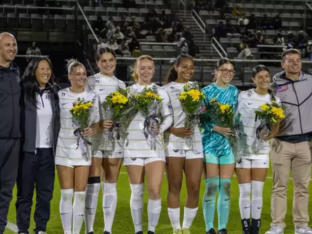the graduating class of 2027 celebrates Senior Night