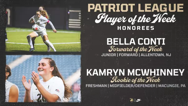 Women's Soccer Patriot League Weekly Awards