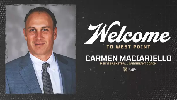 Carmen Maciariello 2026-27 Welcome to West Point Graphic