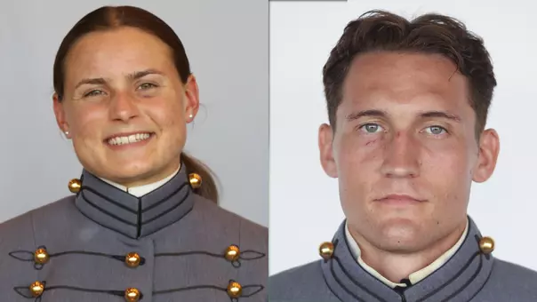 Men's and Women's Rugby Players Jack Reed and Natalia Johnson are the October cadet-athletes of the month.