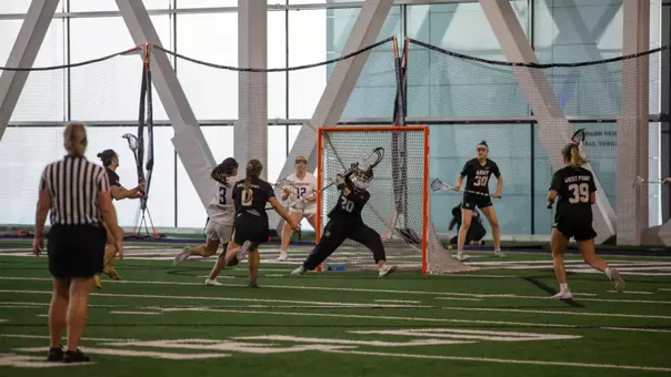 Army West Point lost to No. 2 Northwestern on Feb. 14, 2026