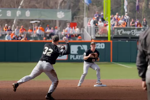 Army Baseball takes on the Clemson Tigers in the 2026 Season Opener at Doug Kingsmore Stadium in Clemson, SC. (February 13-14, 2026. Photos by Noah Murray)