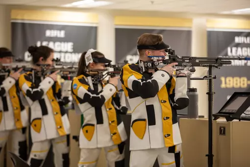 Army West Point Rifle competed against Navy in the Star Meet on Feb. 7, 2026