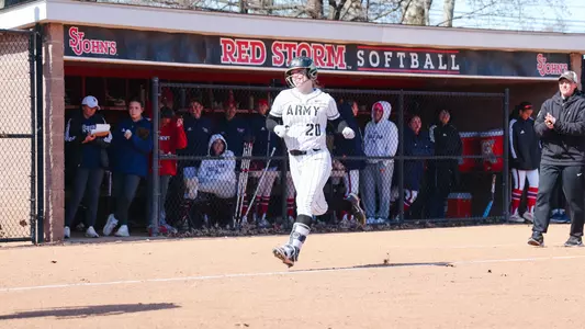Caitlyn Newburn Trots Around the Bases after a Home Run