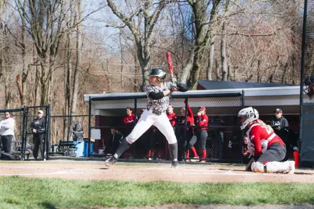 Samantha Sims Up to Bat Against the Rider Broncs