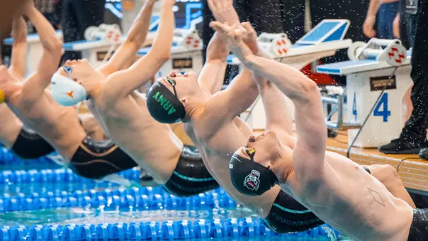 Johnny Crush Pushing off for the Backstroke