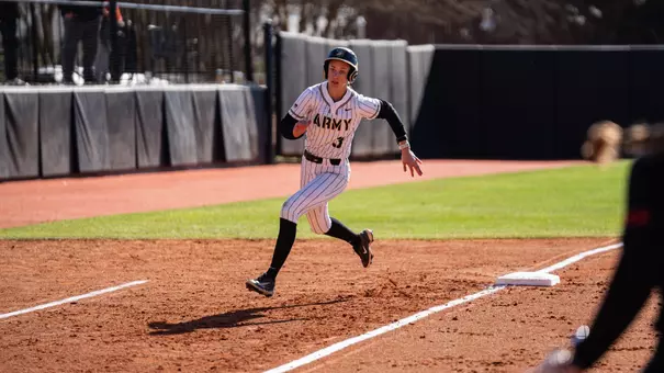 Sienna Tepley Rounds Third Base