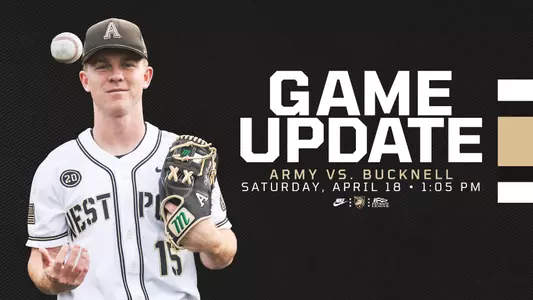Army West Point baseball announces that its scheduled doubleheader vs. Bucknell on Saturday will now start at 1:05 p.m.