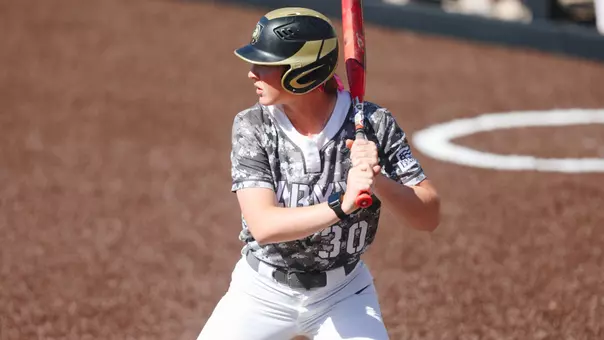 Hannah Laub Prepares for a Pitch against Boston University