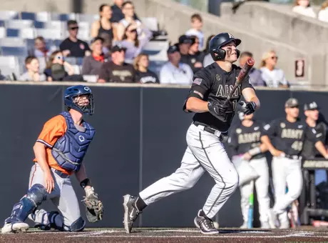 Josiah Overbeek hits home run in Army's game vs. Bucknell.