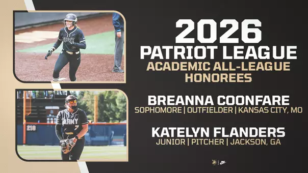 2026 Softball Academic All-League Honorees Graphic