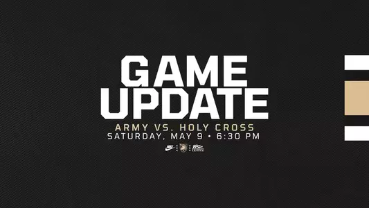 Army West Point baseball announces that its Patriot League Semifinal Series game one vs. Holy Cross has been pushed back to 6:30 p.m. on Saturday