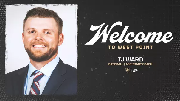 Army West Point Baseball head coach Chris Tracz has announced TJ Ward as the newest assistant coach on his staff.