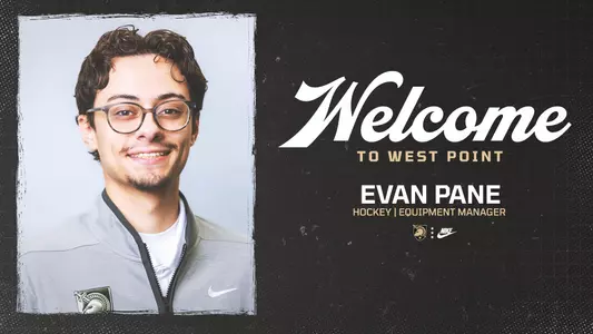 Evan Pane Welcome Graphic Hockey Equipment Manager
