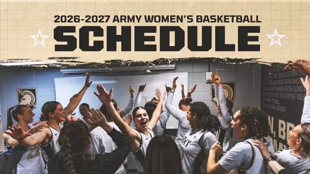 Graphic for the 2026-27 Women's Basketball Full Schedule Press Release Header