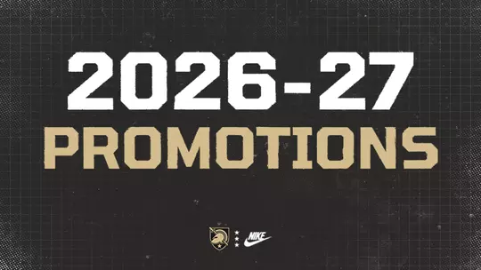 Graphic Displaying the words 2026-27 Promotions