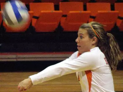 Volleyball loses in three to Stephen F. Austin