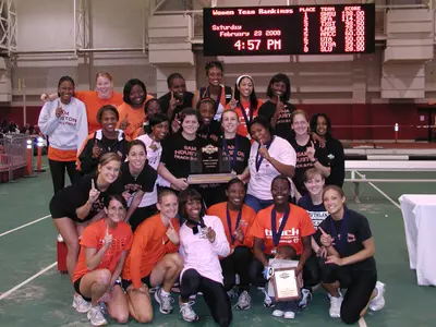 Sam Houston women win SLC indoor title