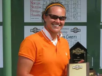 Jennifer Heinz first team All-Southland women's golf
