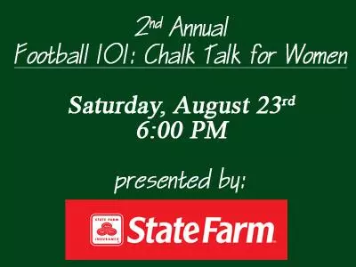 Women's football clinic schedule Aug. 23