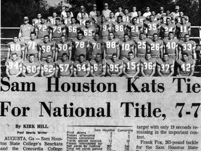 1964 National Co-Champion team holds reunion