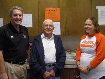 Former athletic trainer makes donation to Bearkat sports medicine
