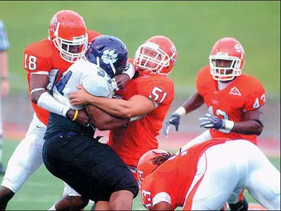 Offensive fireworks highlight SHSU-UCA football rivalry