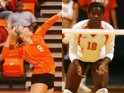 Volleyball players sweep Southland weekly honors