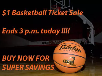 $1 ticket sale continues through 3 p.m. Saturday