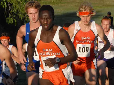 Bearkat Julius Michael is home in the Sudan