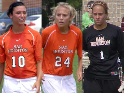 Three Bearkats earn soccer All-Southland honorable mention