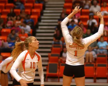 Volleyball falls in three at San Marcos