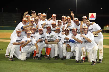 SHSU wins third-straight SLC Baseball title