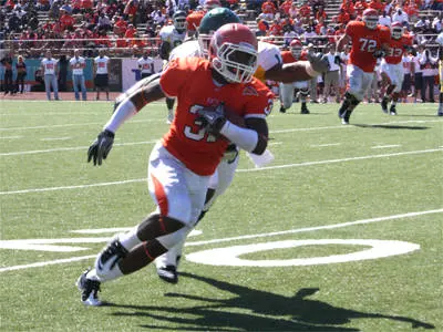 Bearkats roll over Lions to win homecoming 57-7