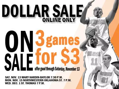 Return of the men's basketball $1 sale