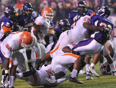 Demons nip Bearkats in double overtime 23-20