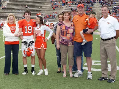 Brandon Closner presented Blinka Family Scholarship