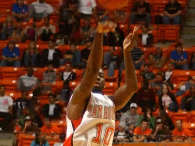 Corey Allmond's shooting big weapon for Bearkats