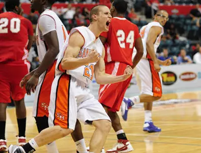 Bearkats escape opening round with a win