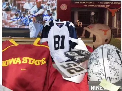 Unbelievable items up for bid at Friday's Football Auction