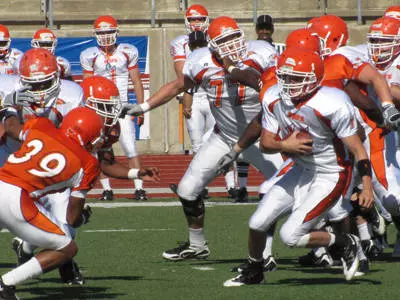 Football announces post-spring camp two-deep