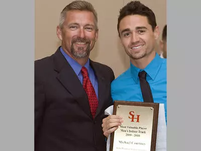 Courtney named 2010 Indoor MVP