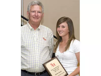 Shelby Hardy named 2010 MVP