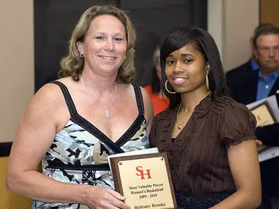 Brittany Brooks named 2010 MVP